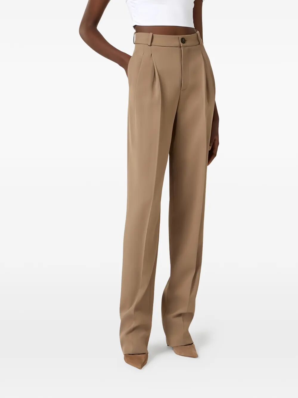 Elisabetta Franchi Tailored - Nude & Neutrals | 18c4c9dc1c69eb9ac3e4baf2ce91a9f810754bc8