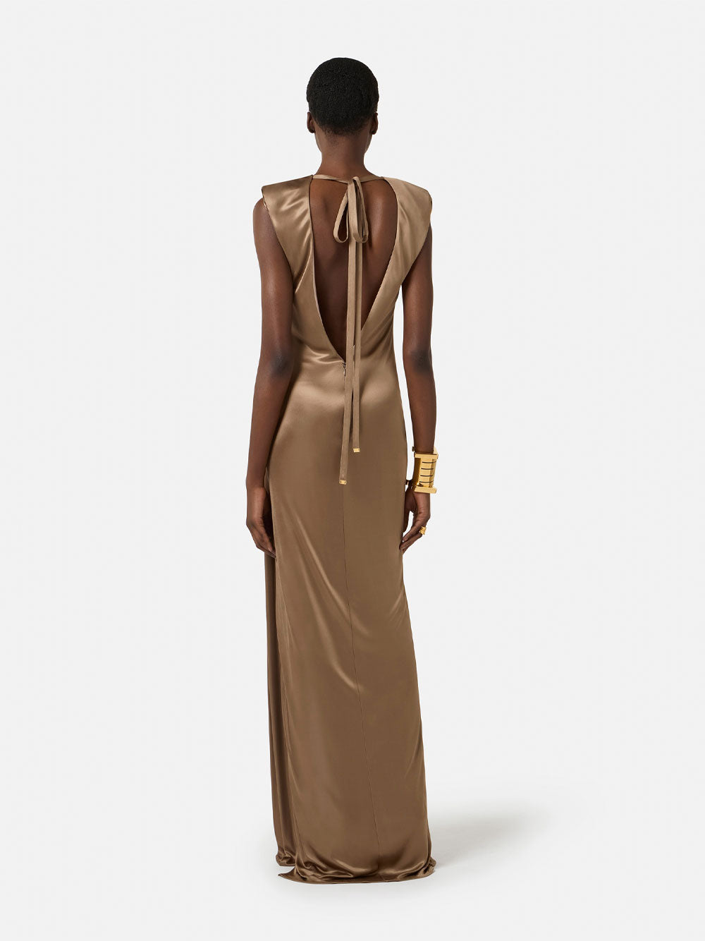 Elisabetta Franchi Long dresses - Marrone | a1acb2a69a46a41934cea137fbf7d627fa4e7c15