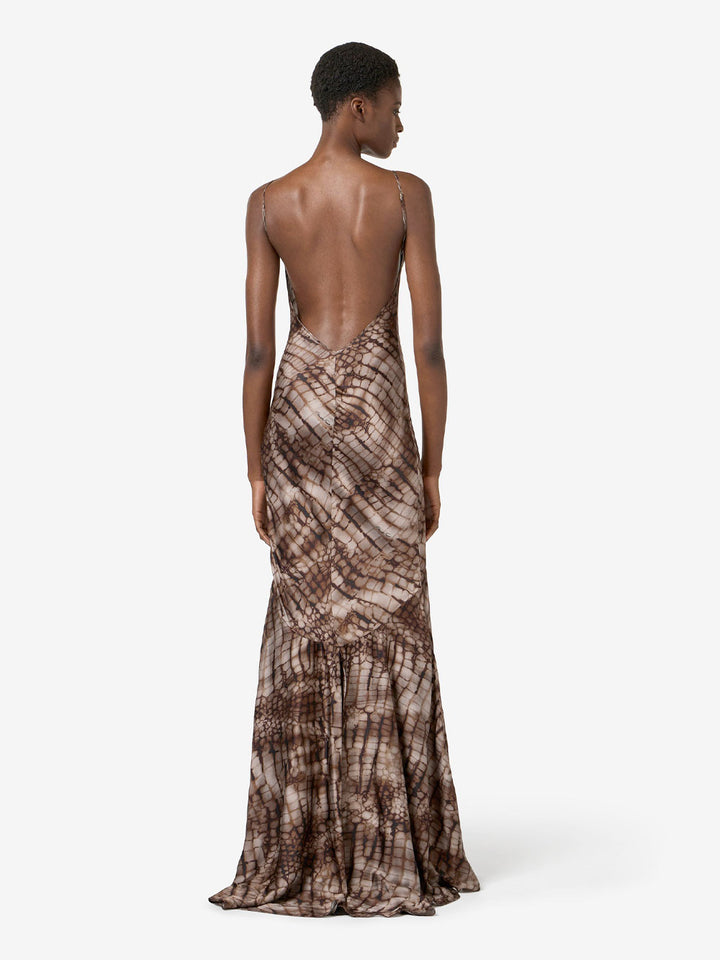 Elisabetta Franchi Long dresses - Marrone | f7f10656b2dac595fc71d931d416d98d7c635b3c