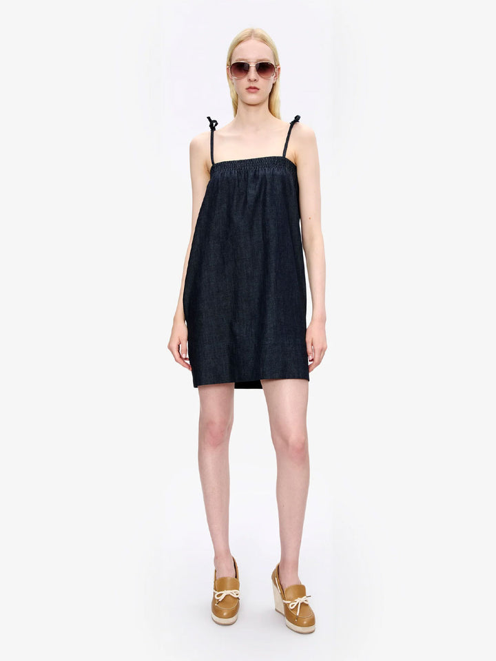 A.P.C. Mini dresses - Blu | 200a06c81e90c336ea892469ff64ff6cc0cd8538