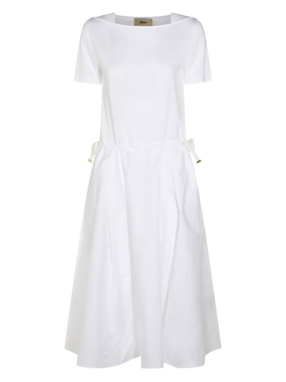 Herno Midi dresses - Bianco | 946360b00536bcdc3700f05fbd9e00053ccc807e