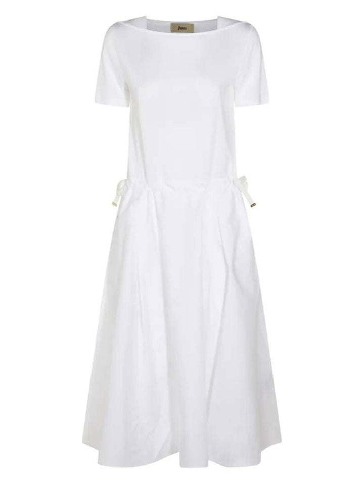 Herno Midi dresses - Bianco | 946360b00536bcdc3700f05fbd9e00053ccc807e