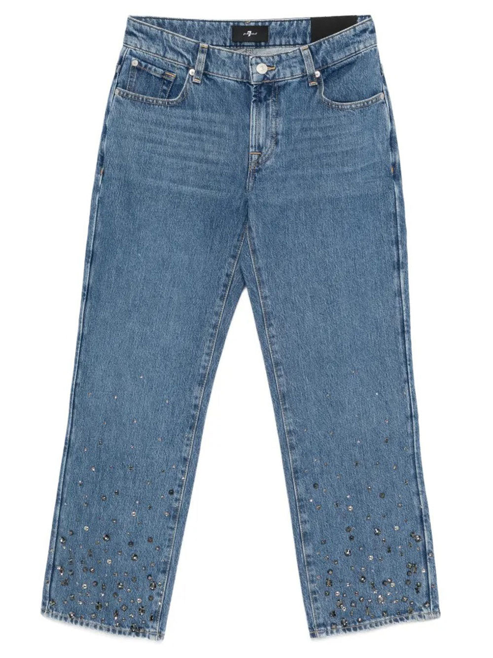 7 For All Mankind Straight leg - Blu | 4eff3231a689101fdd1636e3b7d687059bbb6ea0