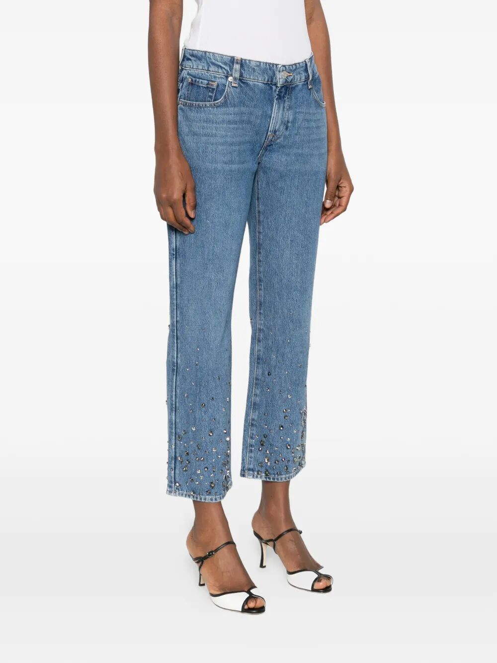 7 For All Mankind Straight leg - Blu | 192d53f1bd7634c24f63240bdf564fecf9c27360