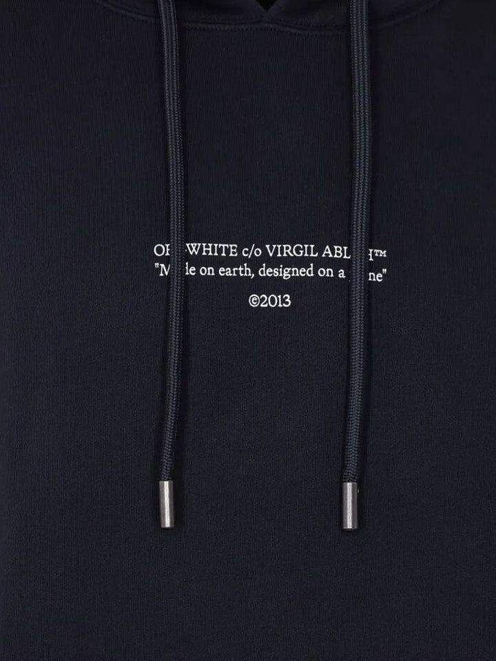 Off-White Hoodies - Nero | f8904092f67607b164025e9f207e085d5fd3a655