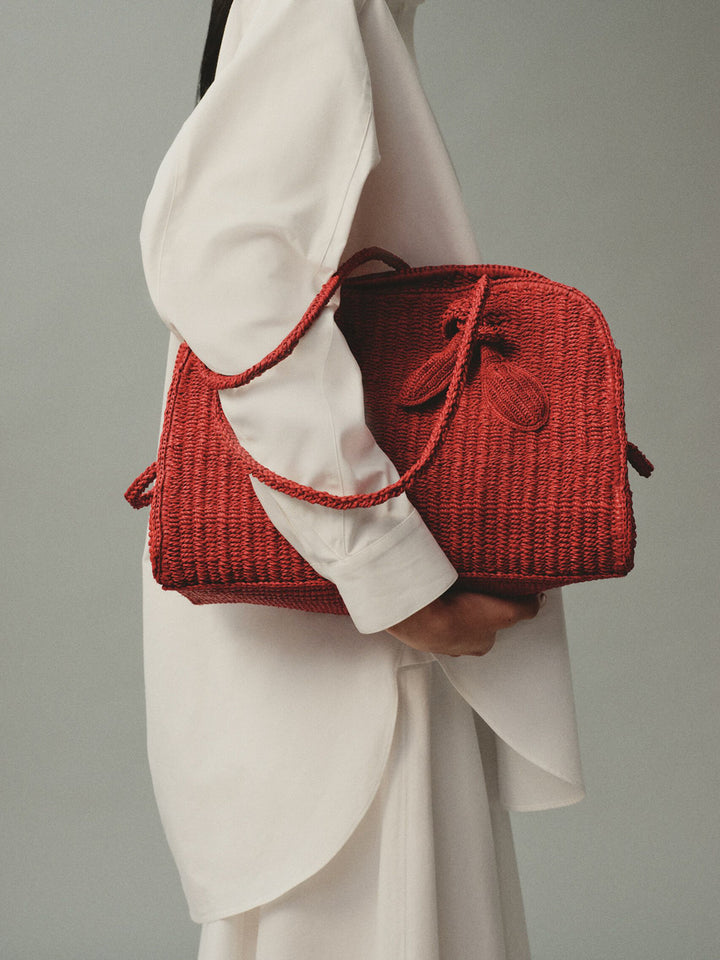 Jacquemus One Shoulder Bag - Rosso | 4a404e184f2937725bf83d3388734cf5174660ab