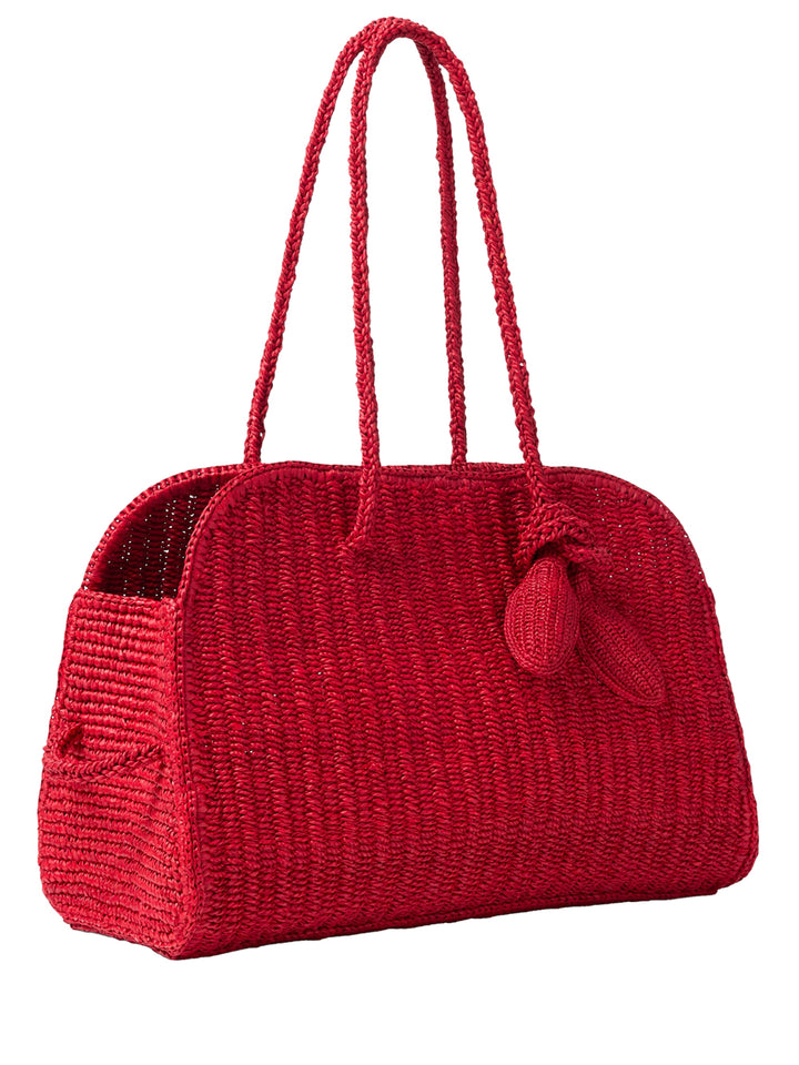 Jacquemus One Shoulder Bag - Rosso | ac46609187b0ac44ddafcf221508dda1e4424215