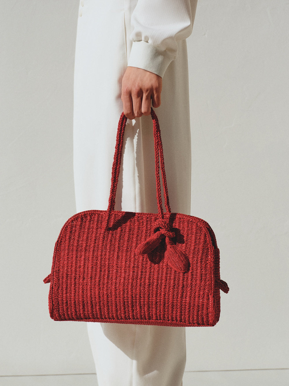 Jacquemus One Shoulder Bag - Rosso | 1238c7a970ac66c7e7d31e2ede5d398af7c9e233