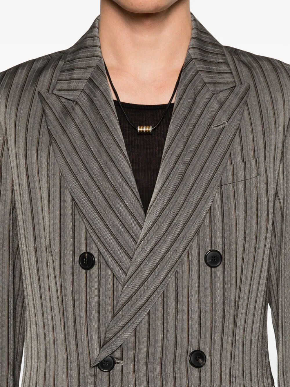 Dries Van Noten Blazer - Grey | dac83f5012e378ca7ff30fa400b898bc34a1ddc8