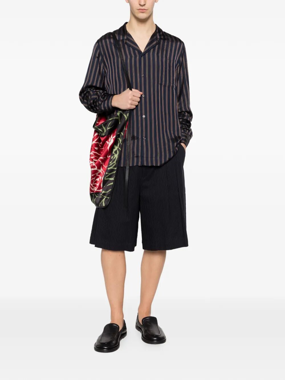 Dries Van Noten Striped - Blu | 64ac26c1c4bd89f2b1a7ebb9a75e6bfb4f2e361d