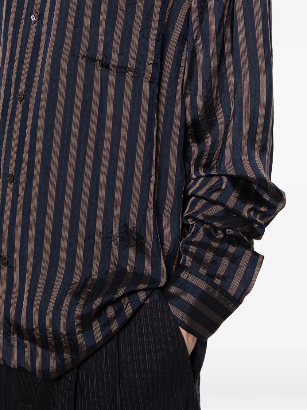 Dries Van Noten Striped - Blu | 101cc3e559091189c1e30d79d6f0d4c3544b0133