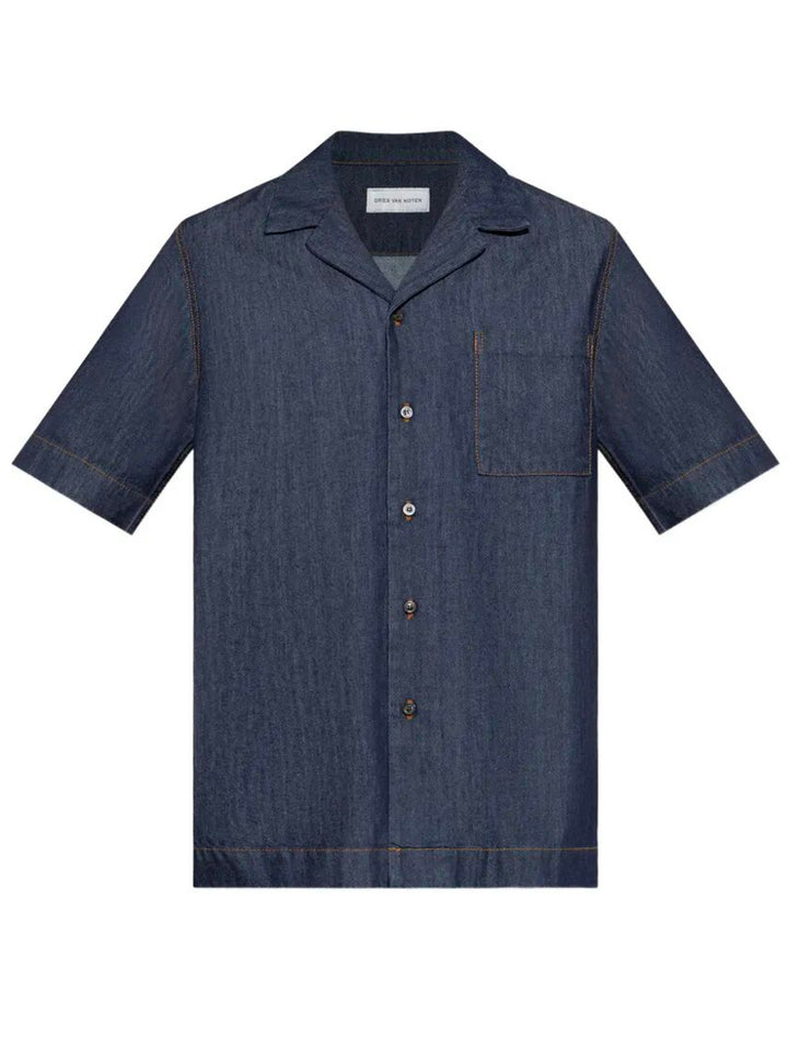 Dries Van Noten Shirts - Blu | a4700daa22e6a6e3df5de78b491e495143c44cd9