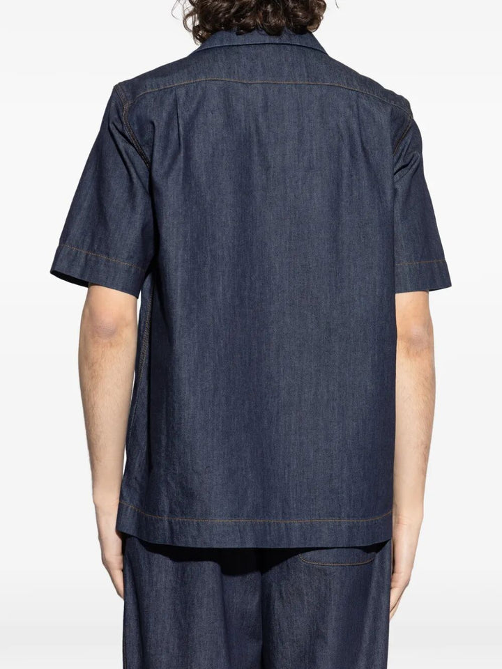 Dries Van Noten Shirts - Blu | 5691cfa9fcc106340e2abed38519ea4f02988906