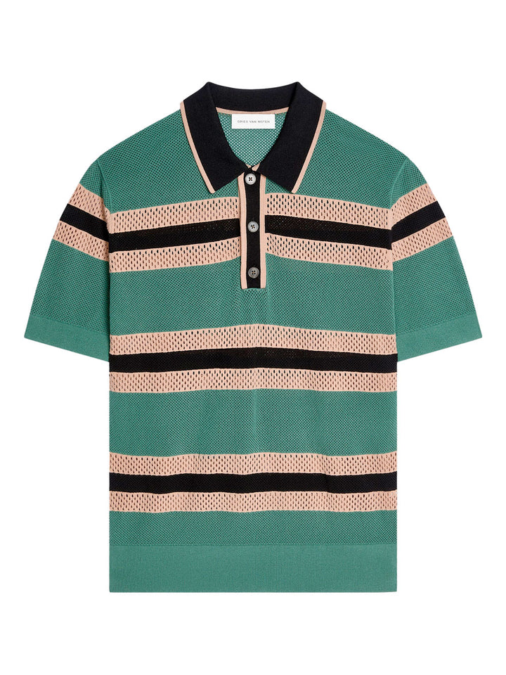 Dries Van Noten Polo - Verde | 8f09335a22adad97a93067812898d94b68b3957e