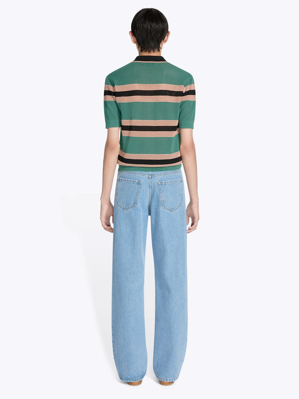 Dries Van Noten Polo - Verde | 28315288b14830ad7f882a6ed05a3be19cfa8585