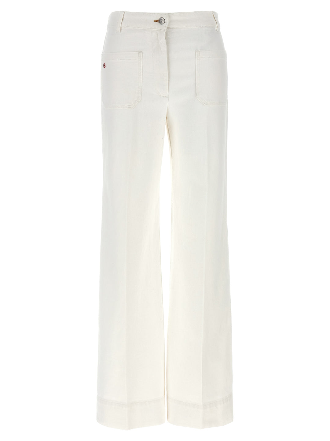 Victoria Beckham Alina Jeans - Bianco | faa0e1a3803755f8fa791e0e5485546e29392fb6