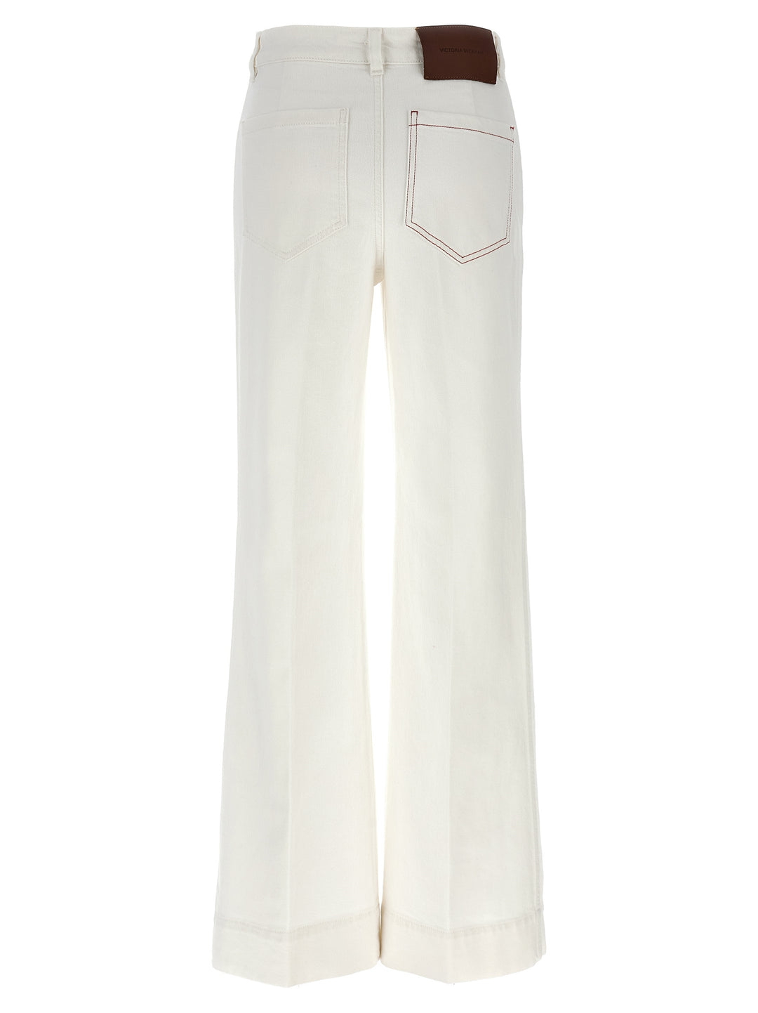 Victoria Beckham Alina Jeans - Bianco | 9532c51919fa2acbe12b0f5027fe6e293a08e0ee