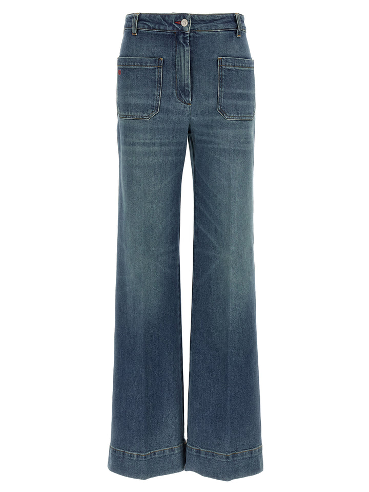 Victoria Beckham Alina Jeans - Celeste | c4f1f10f00ec65714e1d270864ef83896879c712