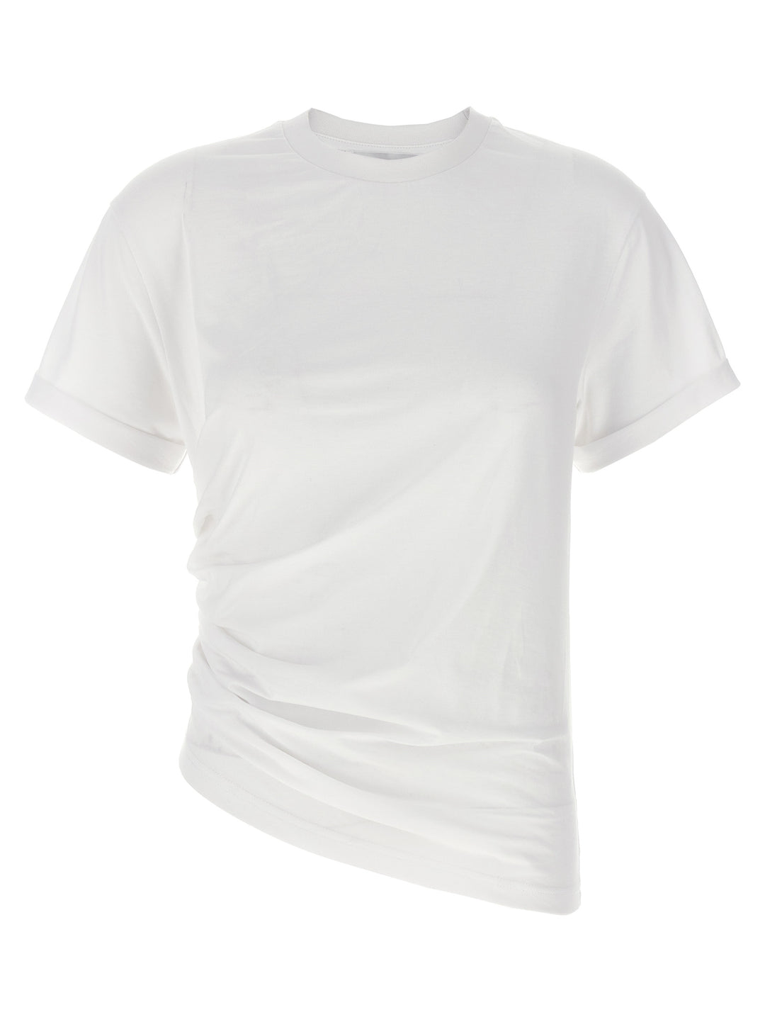 Victoria Beckham Gaathered T shirt - Bianco | 523c2f8fb12f3c116c71be515b430b0ee5e498e2