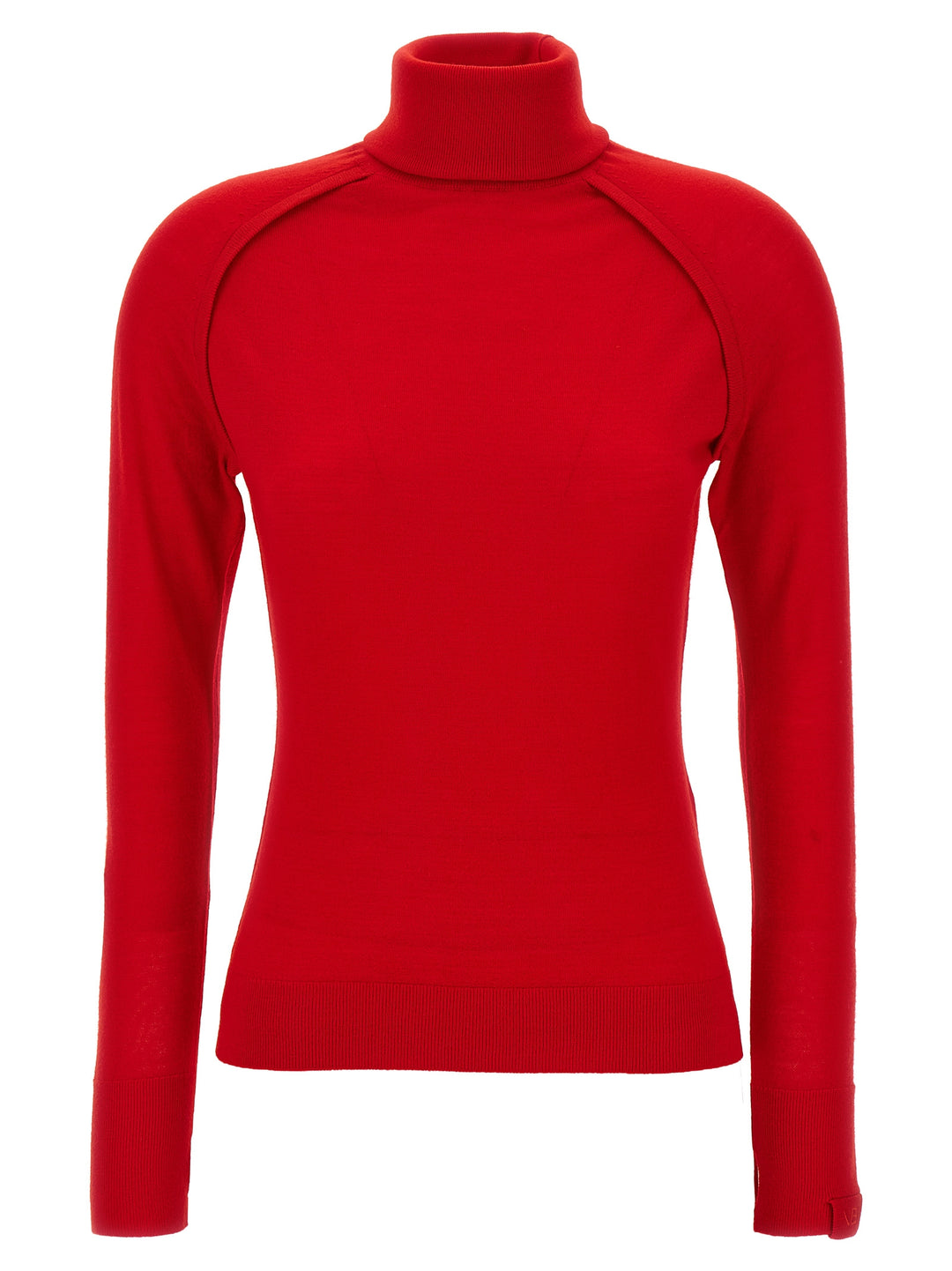 Victoria Beckham Piping Top - Rosso | 2f82746a8184fcb959b159e30dd9f52dcd1e7f4a