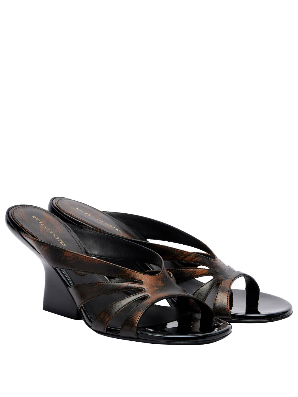 Dries Van Noten Mules - Marrone | 24446fb759a6f2940539d2ab51b5b8b1d8f57605