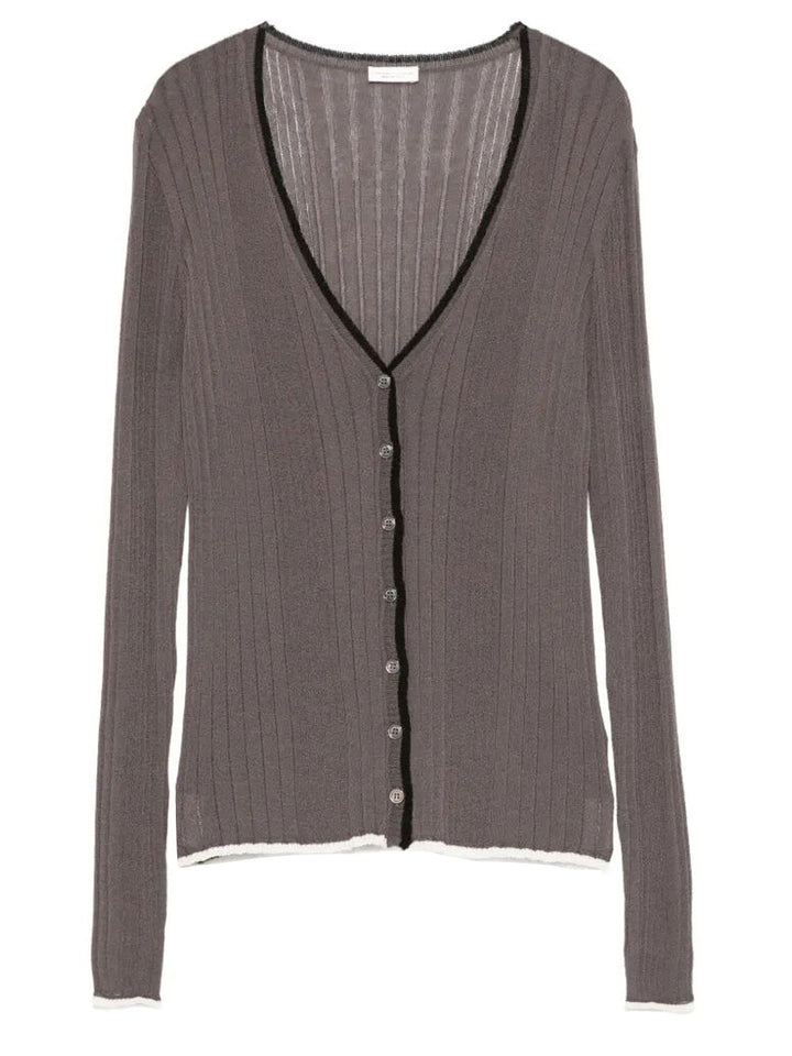 Roberto Collina Cardigan - Marrone | d7e1e8b58359f57ba3bd802387451a497f7d5b88