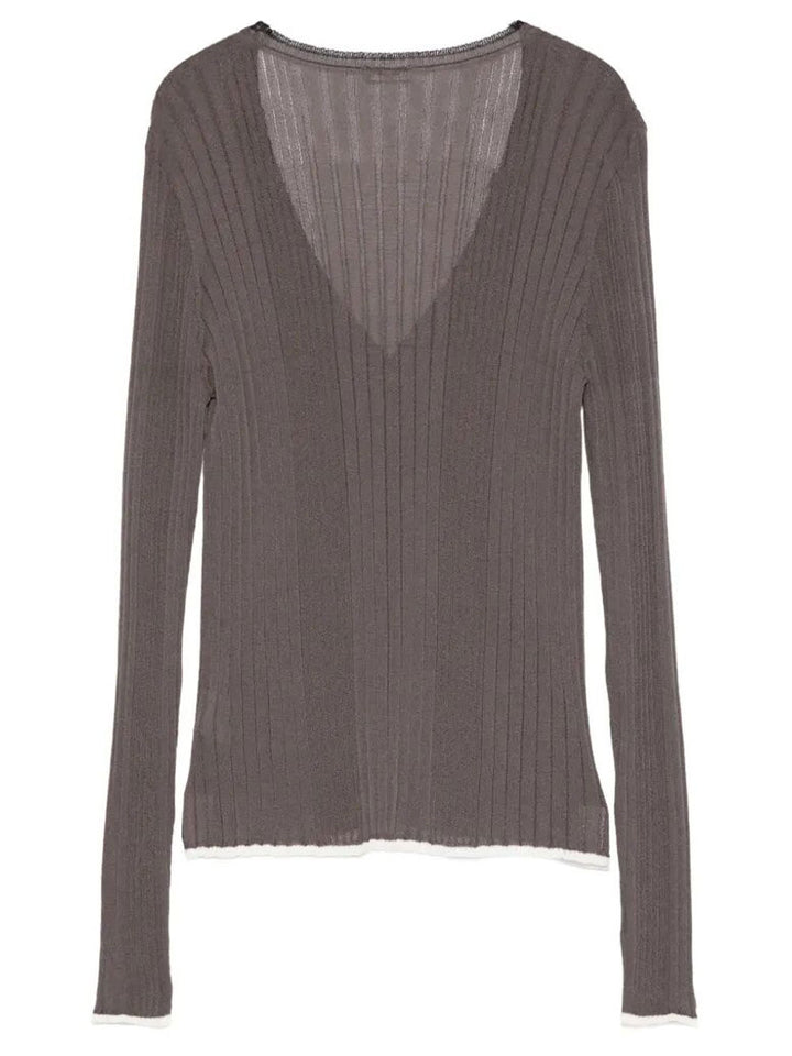 Roberto Collina Cardigan - Marrone | 34ac8ed51c3f1b9c151f313c257aa969f744f48b