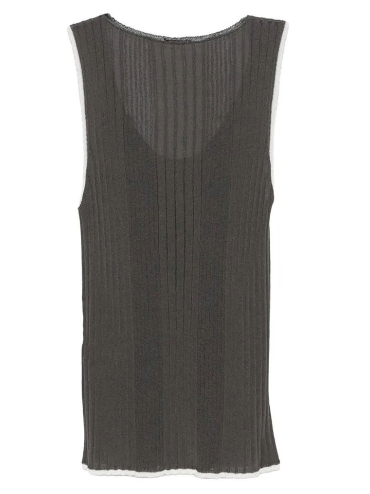 Roberto Collina Top - Marrone | a2daacc4a616815d2a747d903480881292d5d125