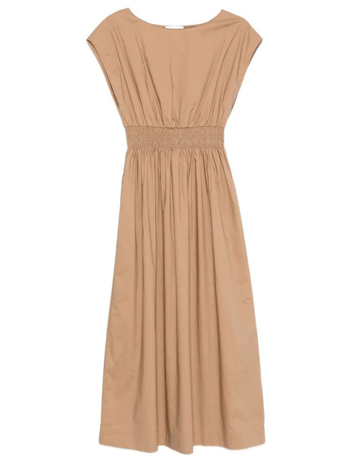 Roberto Collina Midi dresses - Marrone | 075059baf610c32e70e052ff9328afde2255e410