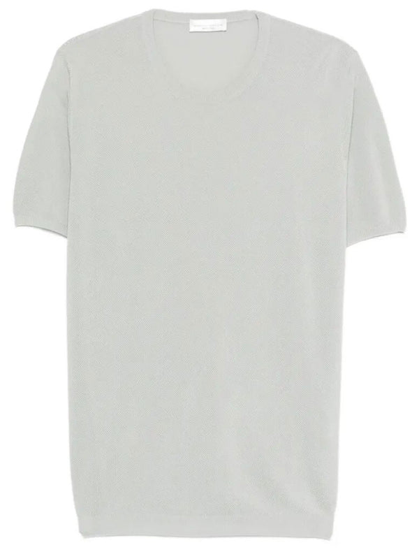 Maglia A Maniche Corte In Misto Cotone