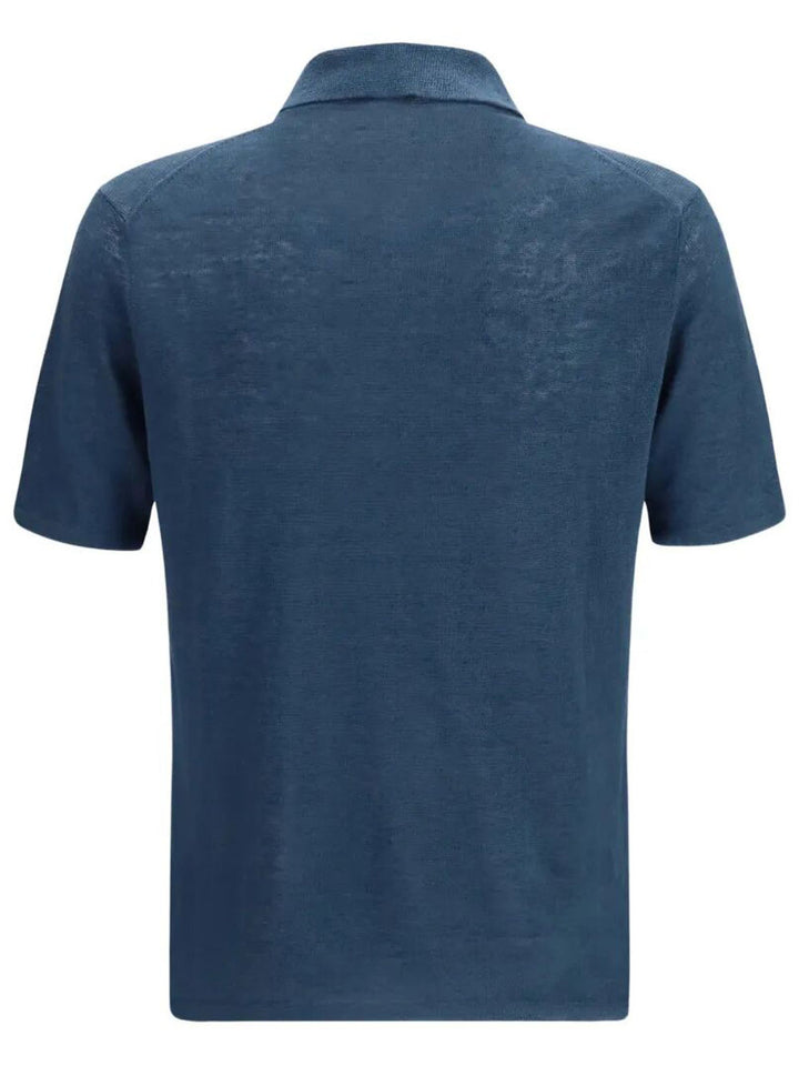 Roberto Collina Polo - Blu | 408e8493ca8e18f019c6f176986489667ce7969b