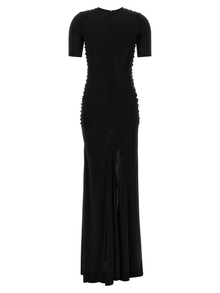 Victoria Beckham Curling Dress Abiti - Nero | 1cdf8cb6eba557a8a970519364e55a1d408f072f