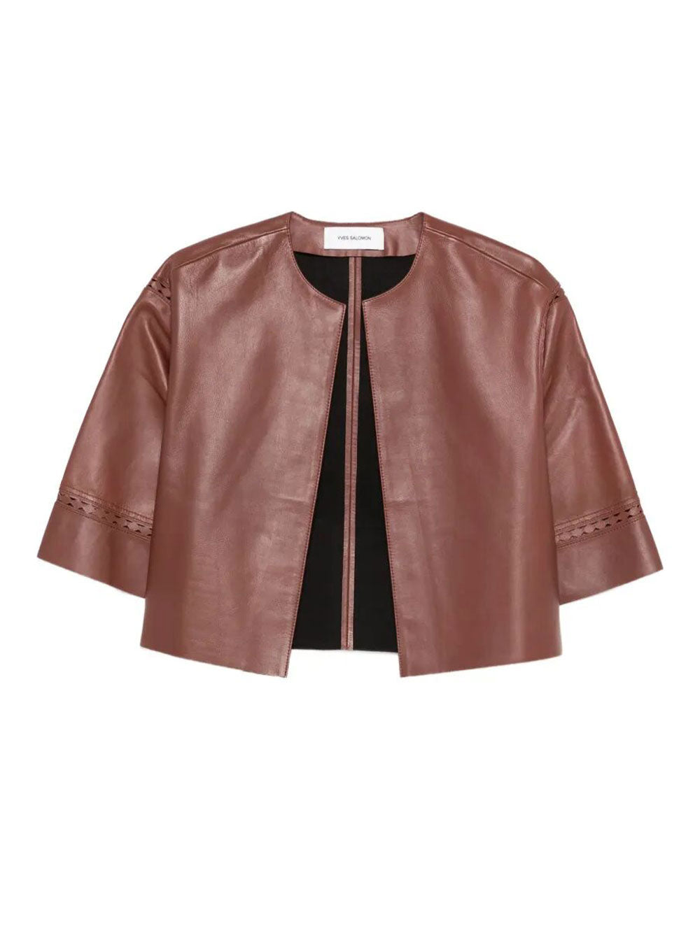 Yves Salomon Leather - Rosso | 9d1eafedf5cc7413a1c0c25df0e250481c16e65c