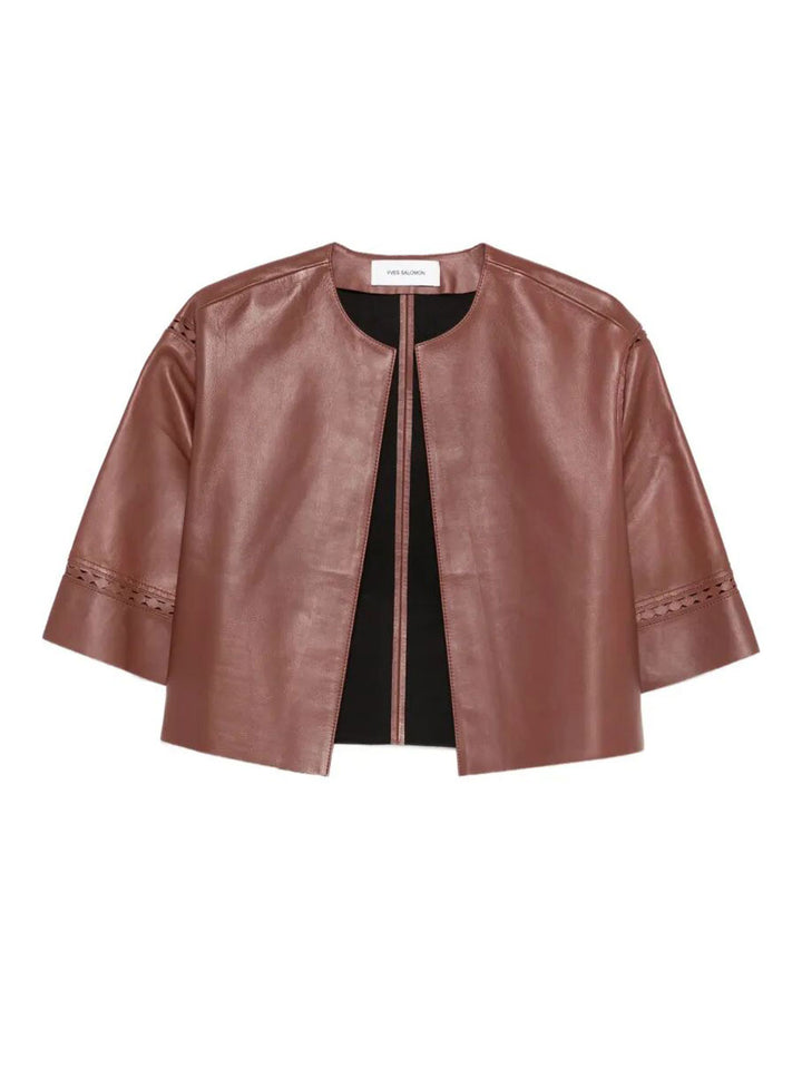 Yves Salomon Leather - Rosso | 9d1eafedf5cc7413a1c0c25df0e250481c16e65c