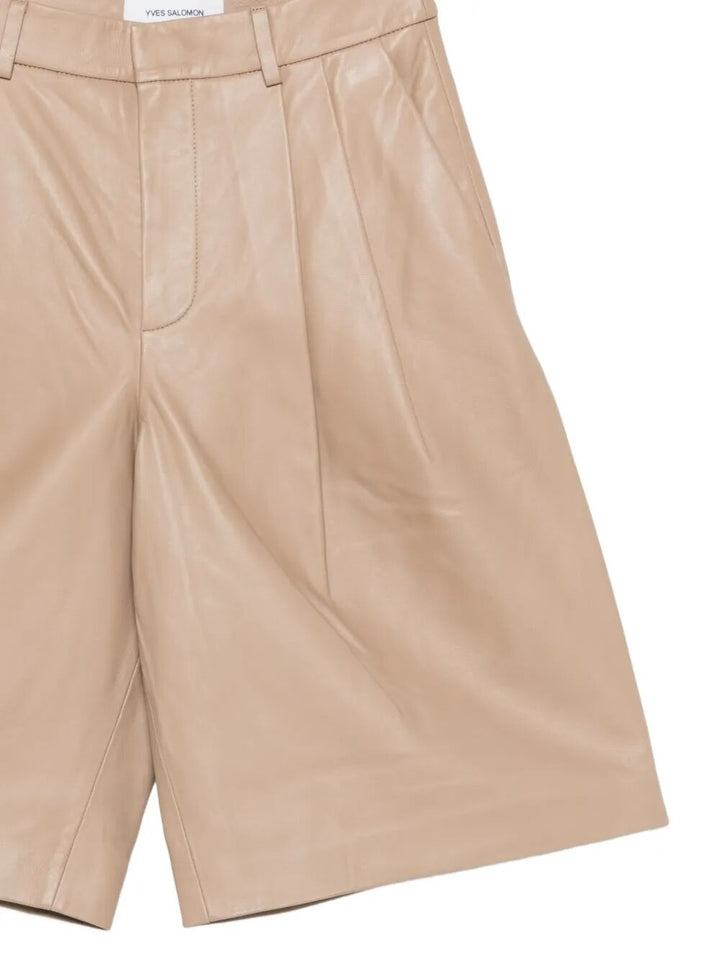 Yves Salomon Bermuda - Nude & Neutrals | ce449f2486ac7cc02b0f3dfec993a2e0a5449dc4