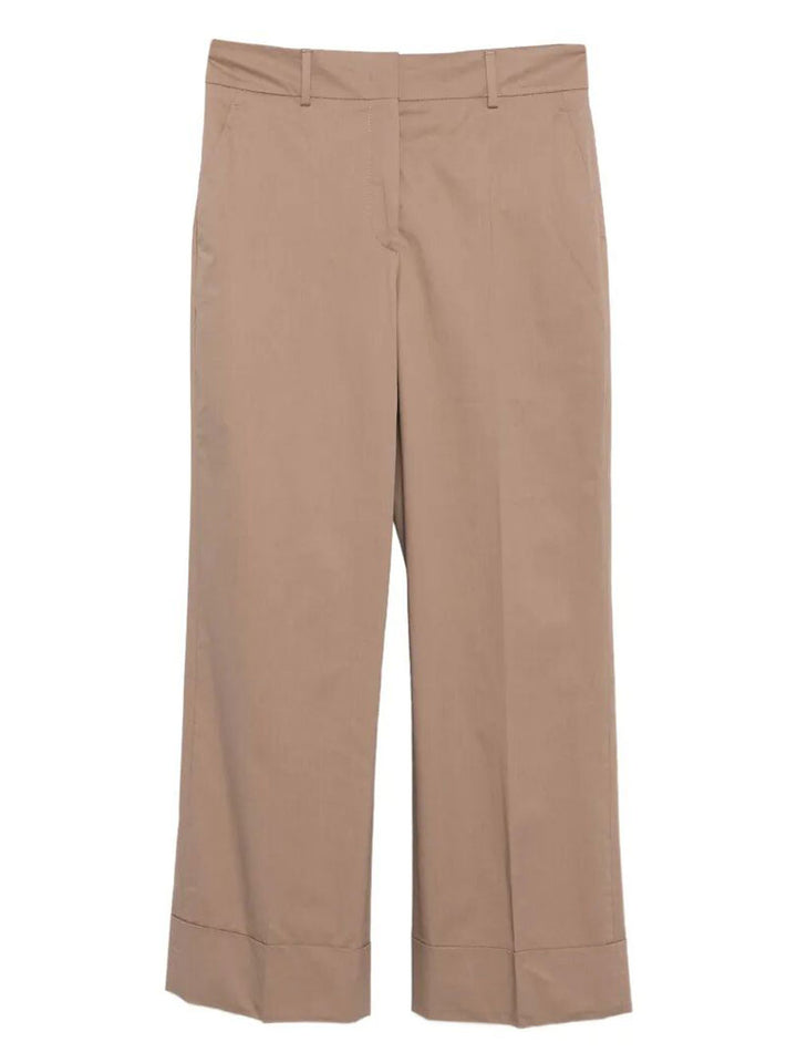 Incotex Wide leg - Marrone | 825ff4e252335a6bb768bfca5851c57a6ef7cd31