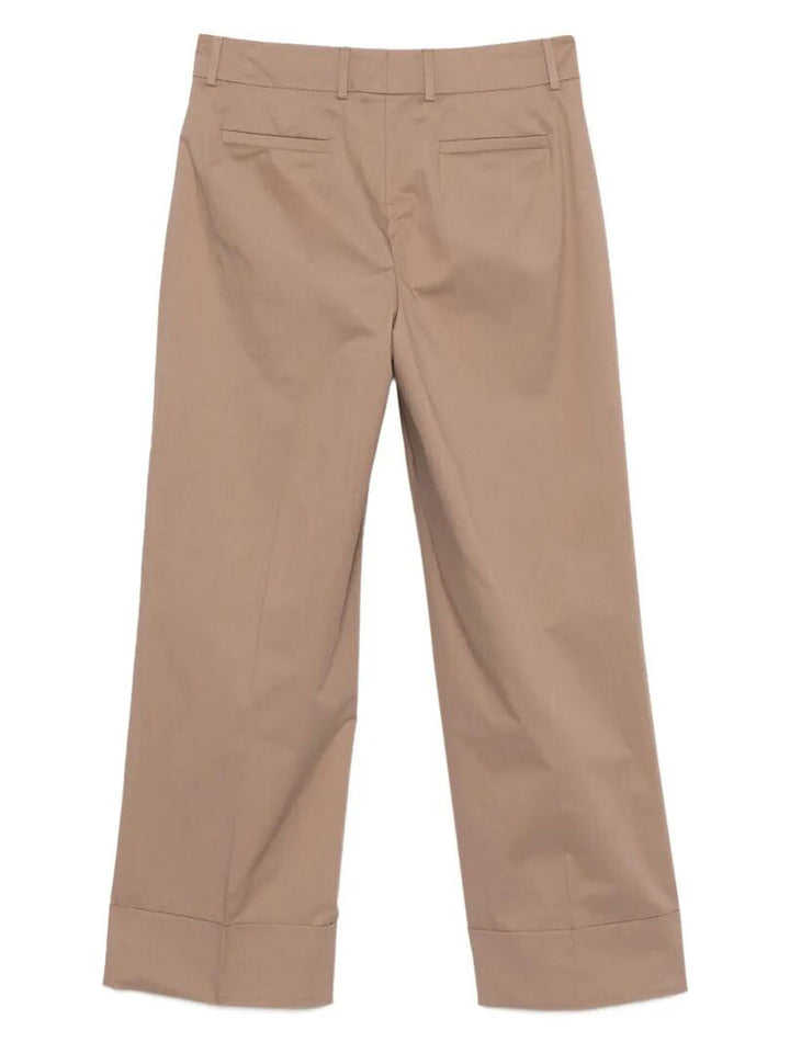 Incotex Wide leg - Marrone | 88dcd60667847eef2dd1a41b6577833cdb471b54