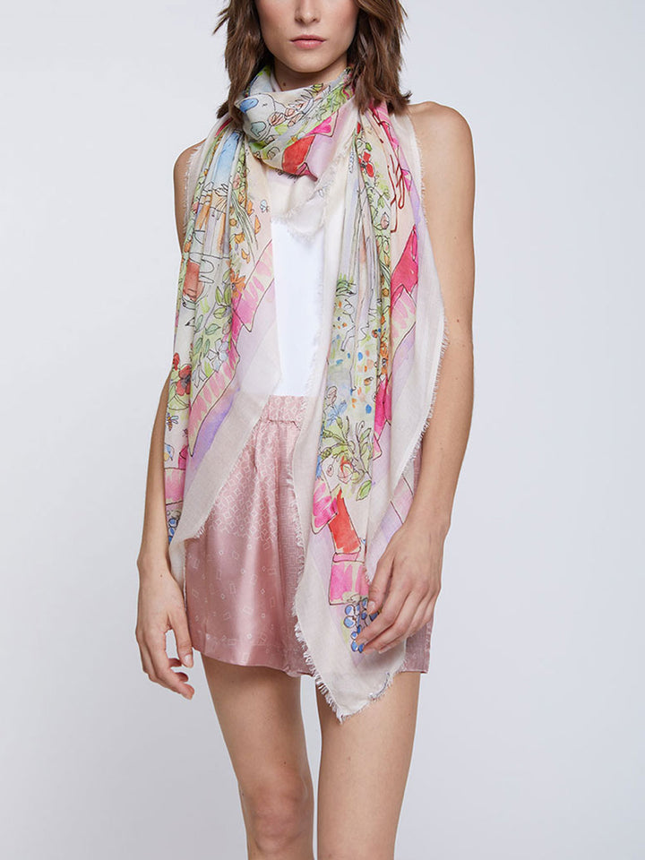 Faliero Sarti Scarves - Multicolour | bbe1257d99add637bdbf8477623183ee187988a4