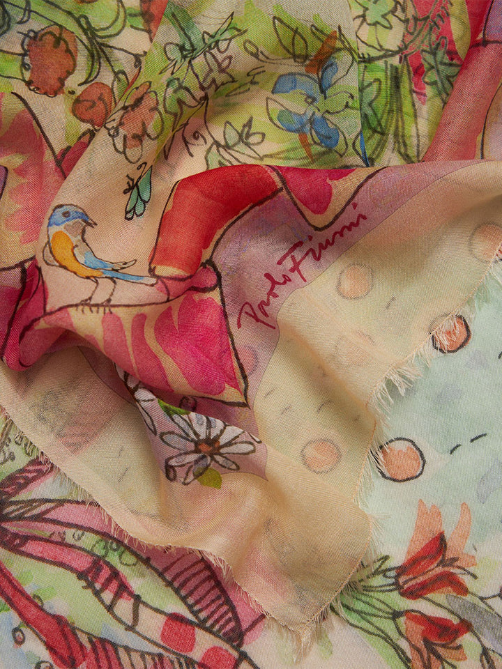 Faliero Sarti Scarves - Multicolour | f44c4c2981d18150b3129da3a805a9fa8755e0e4