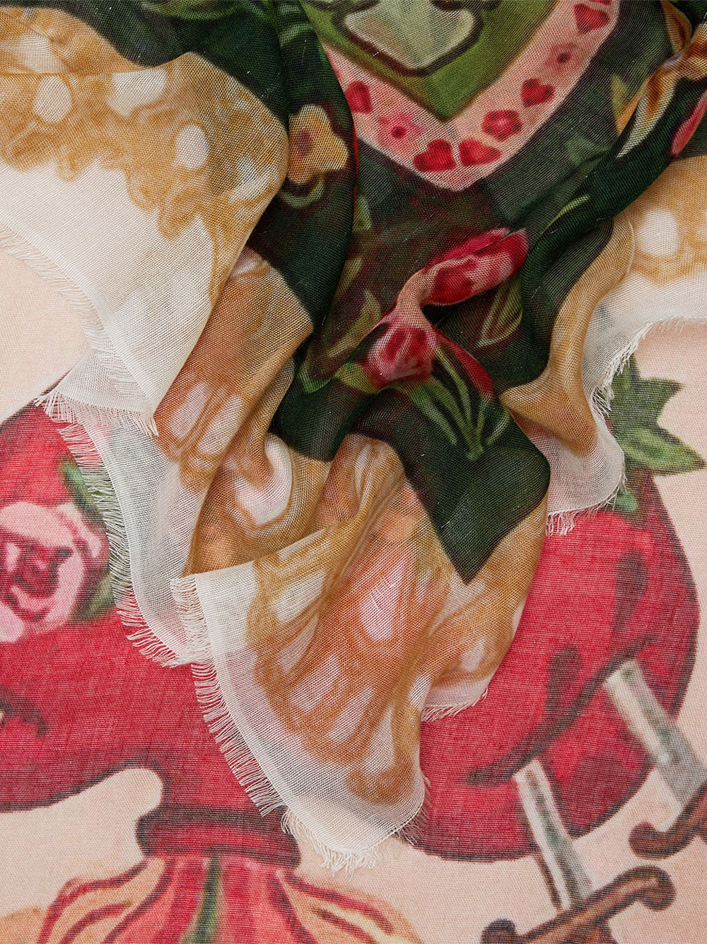 Faliero Sarti Scarves - Verde | 8ec4d4c98e1a1d6fe694c2a2fb7c7d2b56fc2774