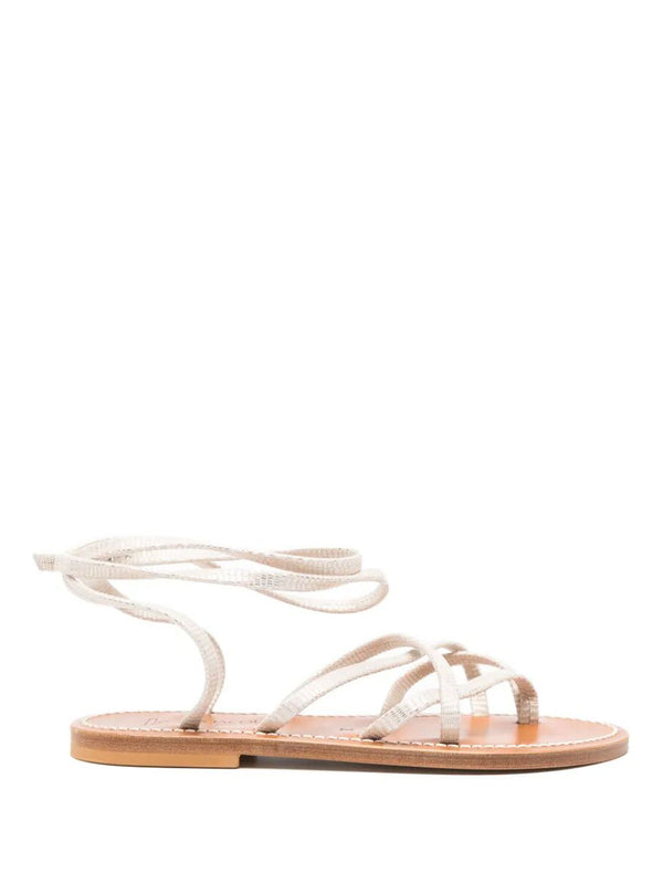 Sandali Gaia In Pelle Scamosciata