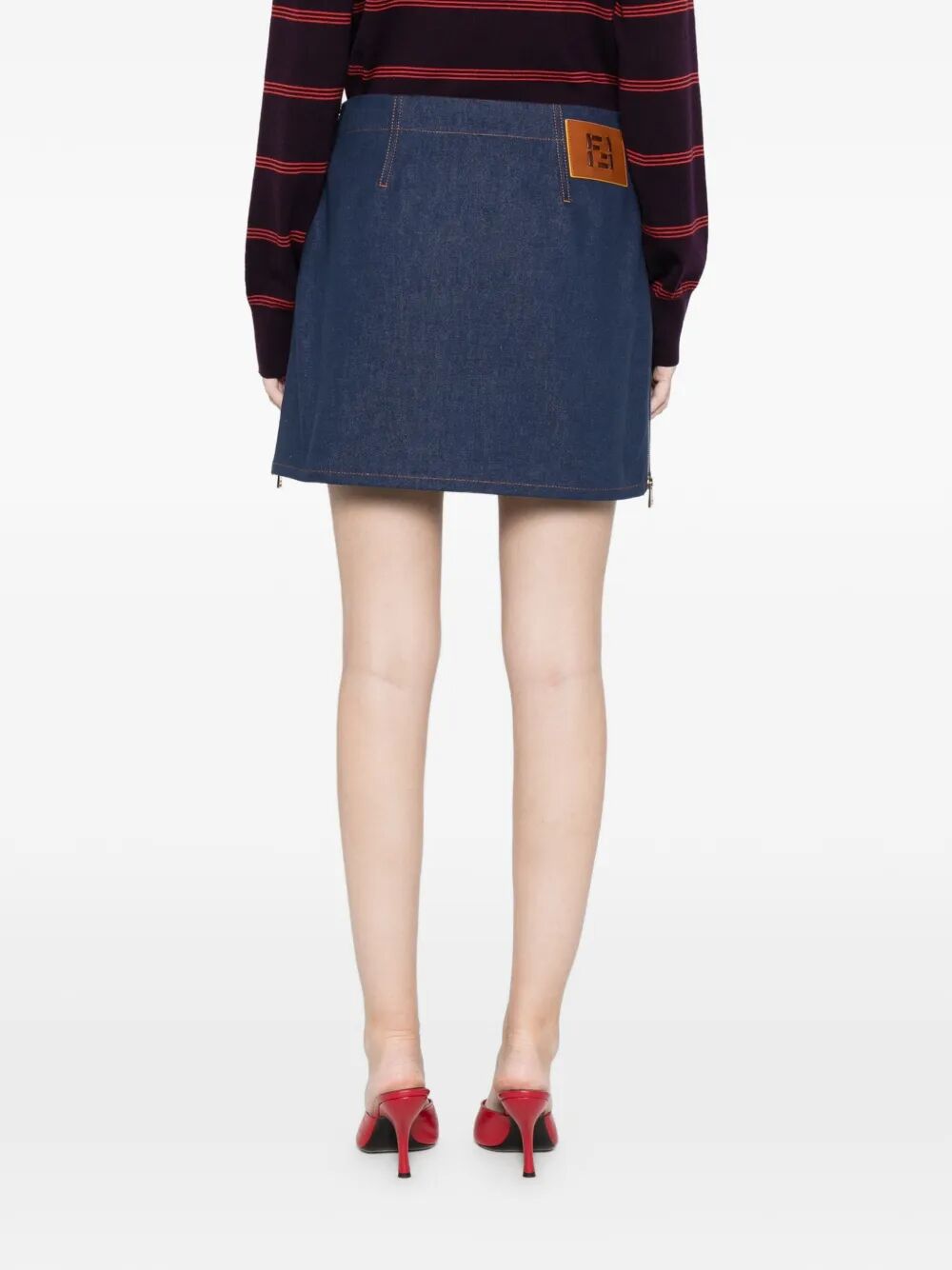 Fendi GONNA - Blu | 5035b80e8d5efa6bbefbe7e4725113b37e936f03