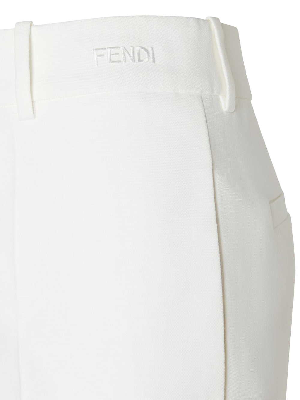 Fendi Wide leg - Bianco | 021977b9ee96a7c609196e3140700e61540b742b