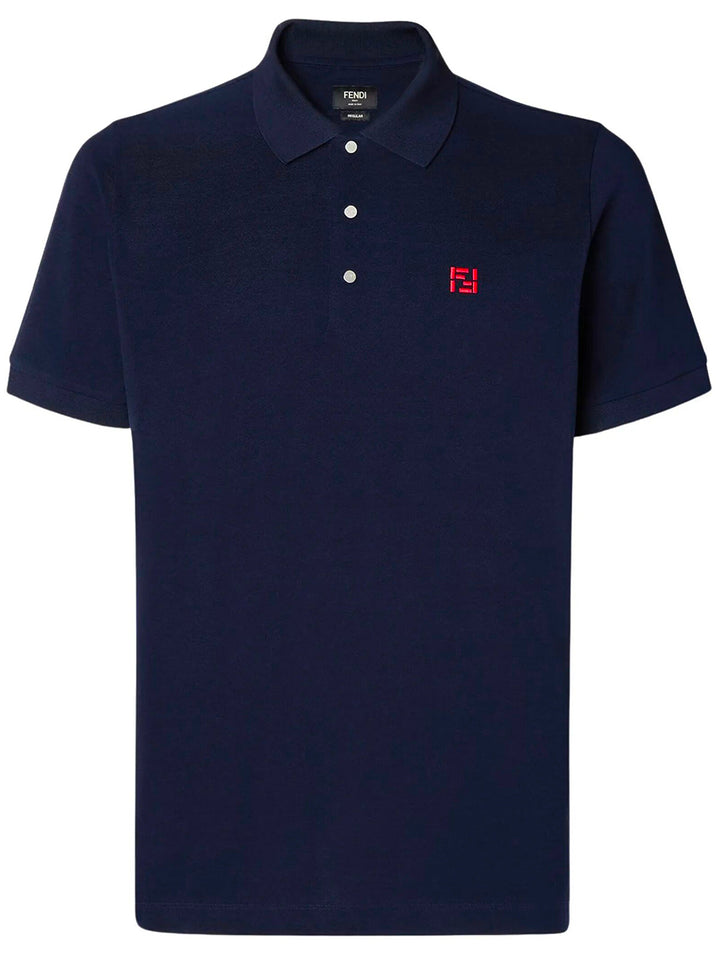 Fendi Polo - Blu | 765b3a5f422c004815d2450698ae61424db990ad