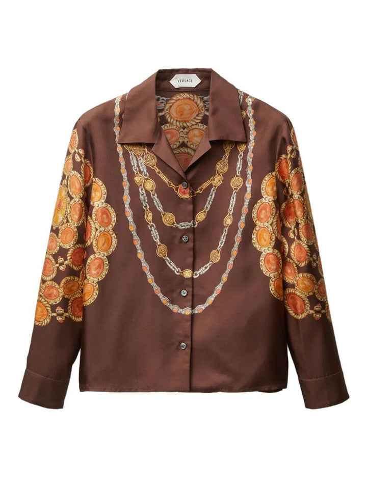 Versace Print - Marrone | 0a6c3e752bdf6f5462ac951bd718115dca47f37c