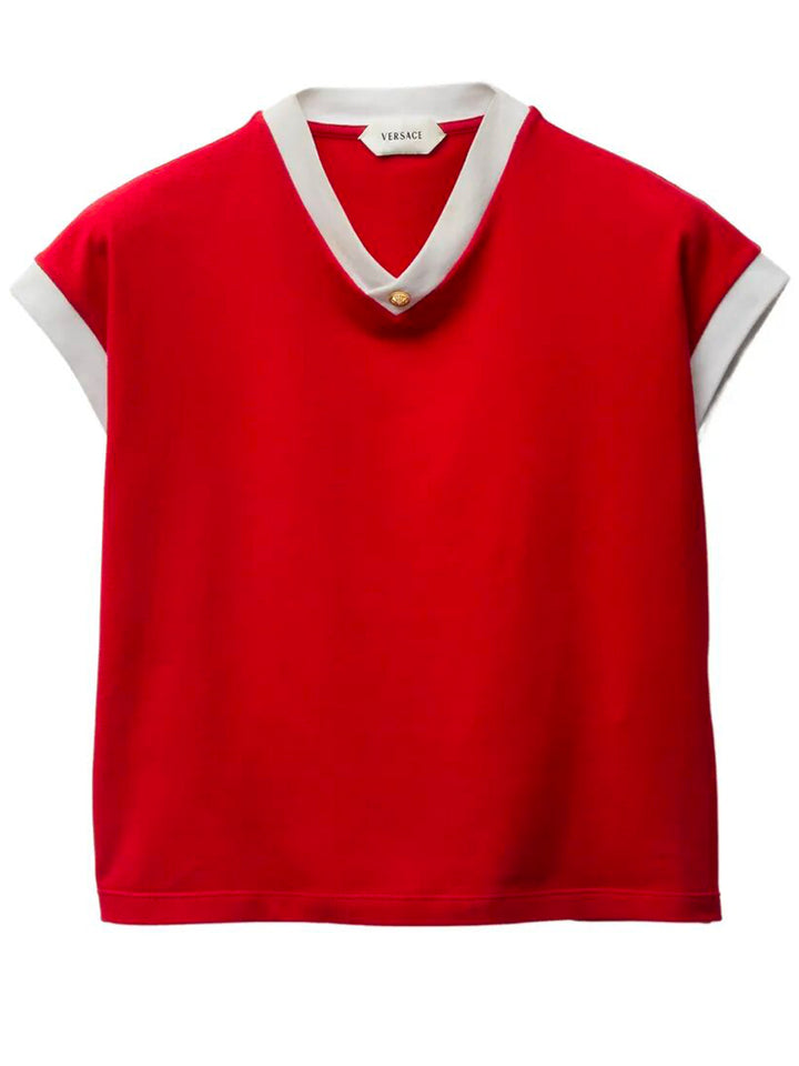 Versace T-shirts - Rosso | e935cea452c50d94981dcd5b92753418c711faf9