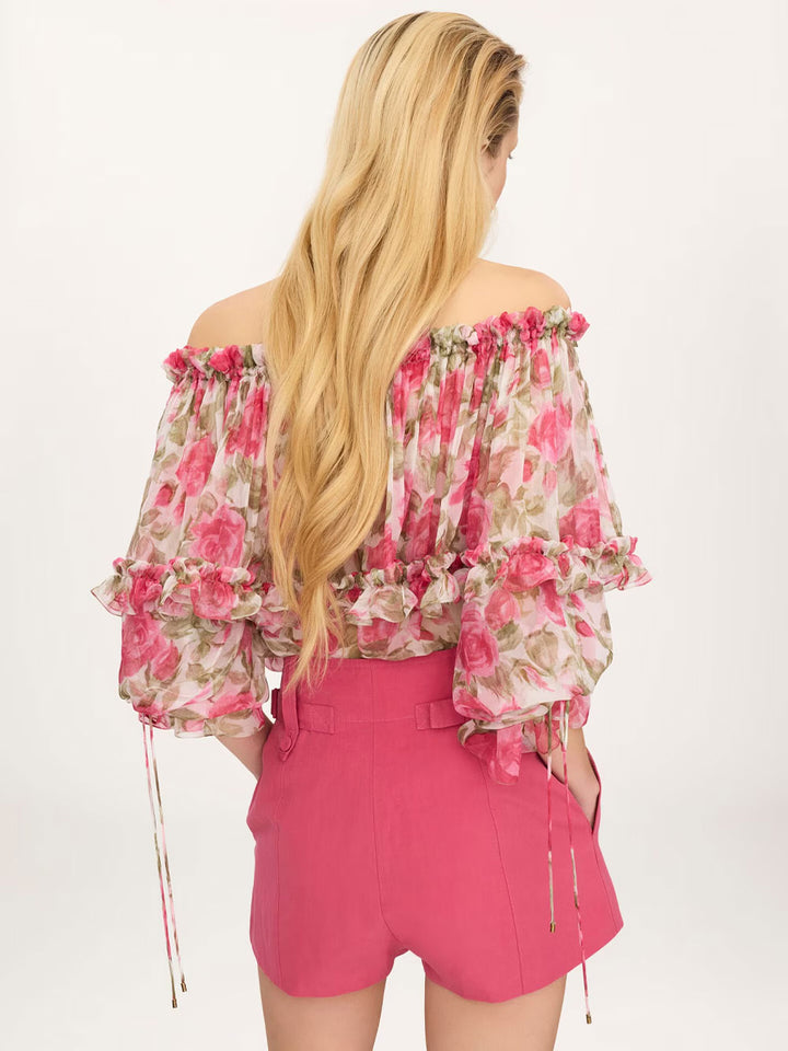ChloÉ Top - Pink & Purple | 1bd025426be919f57ca5da2e8ff51b5f10ea846e