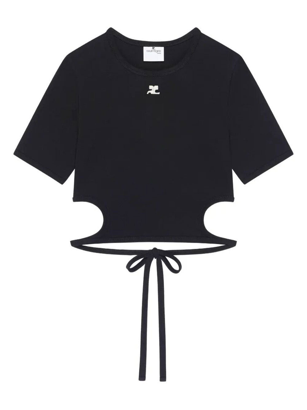 Courreges T-shirts - Nero | 31d570ee570f07ab5421f2f6ac7113224ef5d680