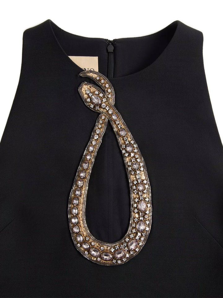 Valentino Garavani Mini dresses - Nero | 227d9be2d6ae64b3a8e5c439c1a72461210ca5e7