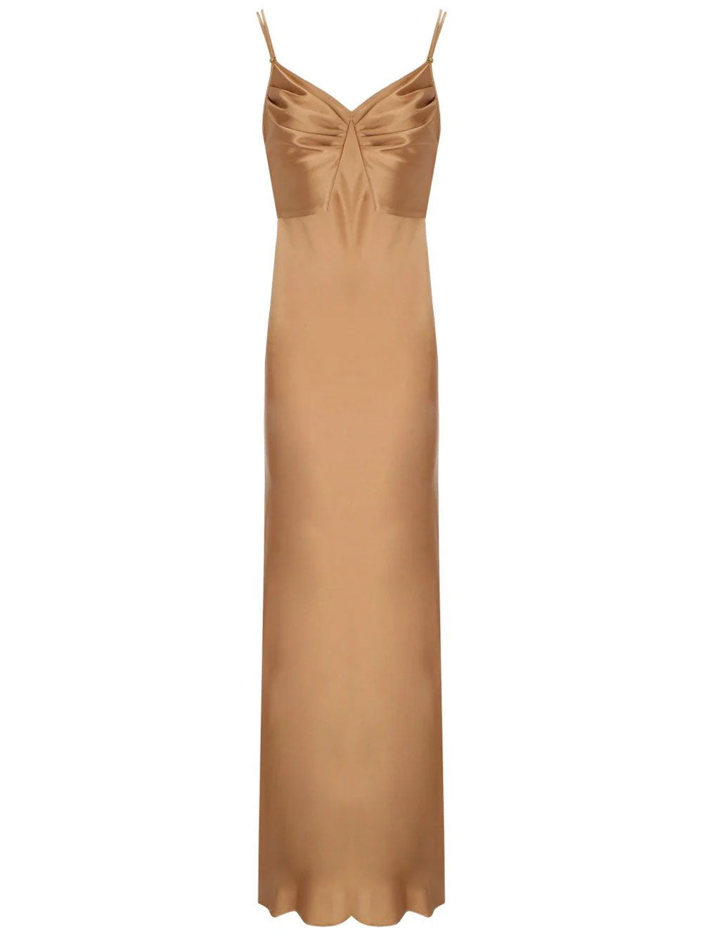 Elisabetta Franchi Long dresses - Marrone | 168197ec3dae3ff90cf985ae5a1739179a0c77c4
